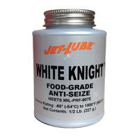 Jet Lube, White Knight, Food-Grade Anti-Seize Compound, Meets MIL-PRF-907E, (#16402)